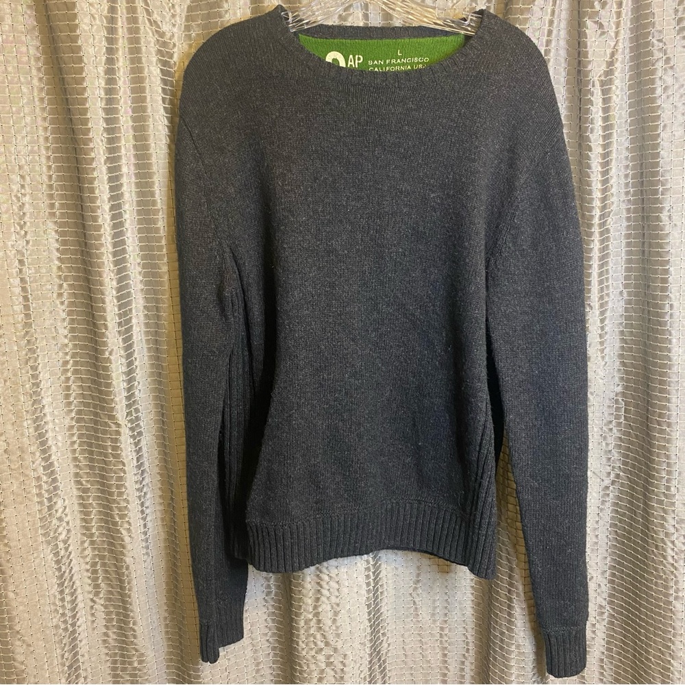 Gap Oversized Vintage Gray Sweater Medium